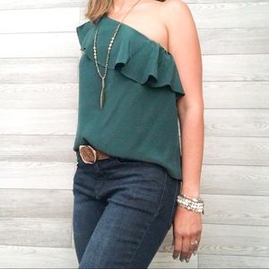 Maeve emerald top size 4